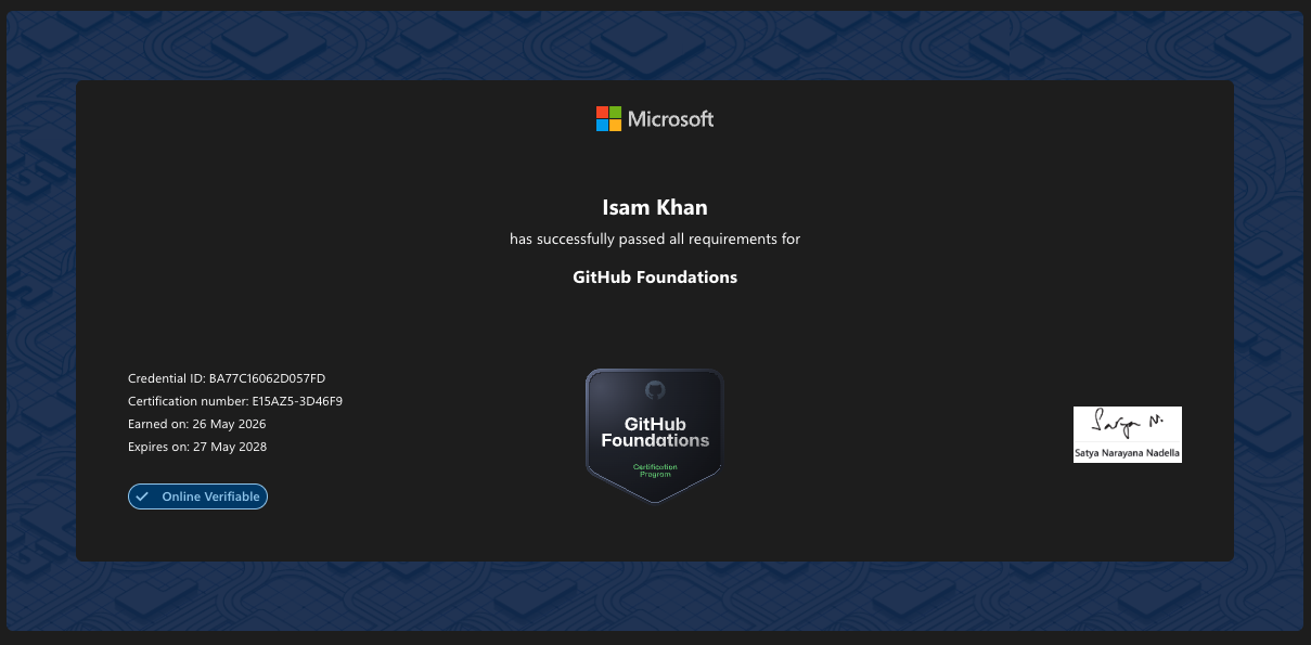 GitHub Foundations